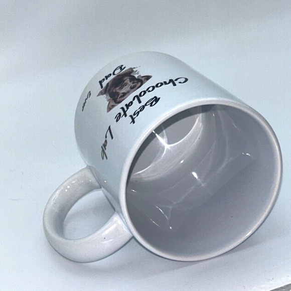 Best Chocolate Lad Dad Ever 11oz. Coffee Mug Cup Great Gift NWT Brand New - Picture 7 of 7